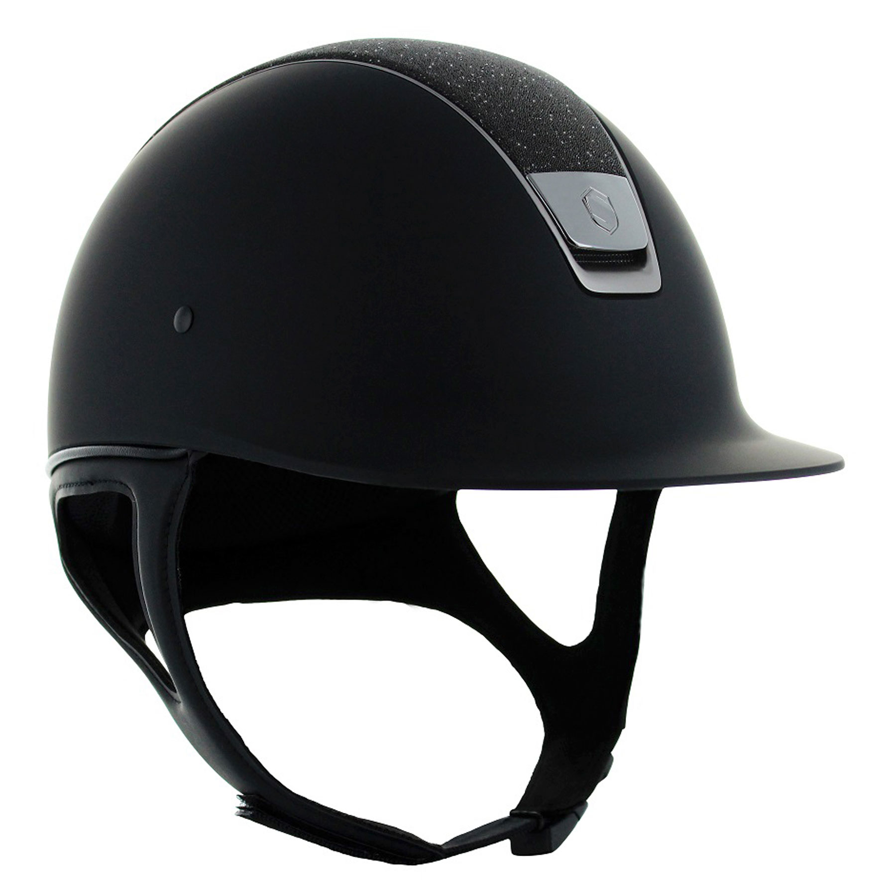 Samshield Shadowmatt Helmet - Crystal Fabric - Royal Equestrian
