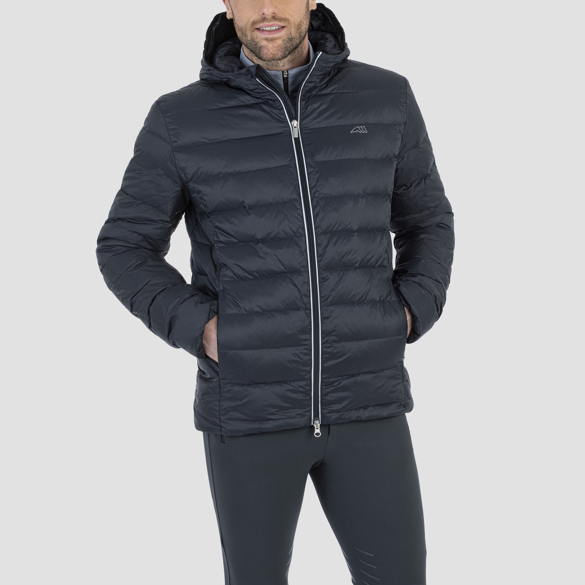 Equiline Mens Down Jacket Carec - Royal 