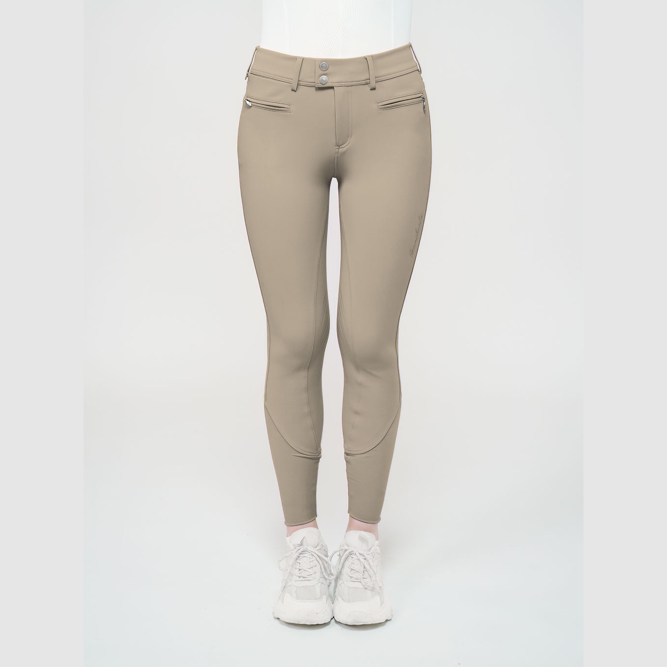Samshield Womens Knee Grip Breeches Chloe Script - Royal Equestrian