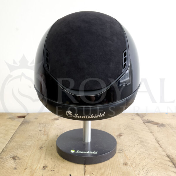 Samshield 2.0 Miss Shield Glossy Helmet - Alcantara Top - Crystal