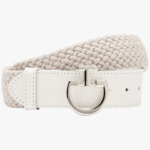 CT Womens Elastic Belt - White