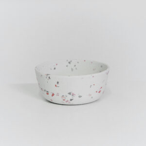 Kentucky Bamboo Terrazo Dog Bowl - Medium