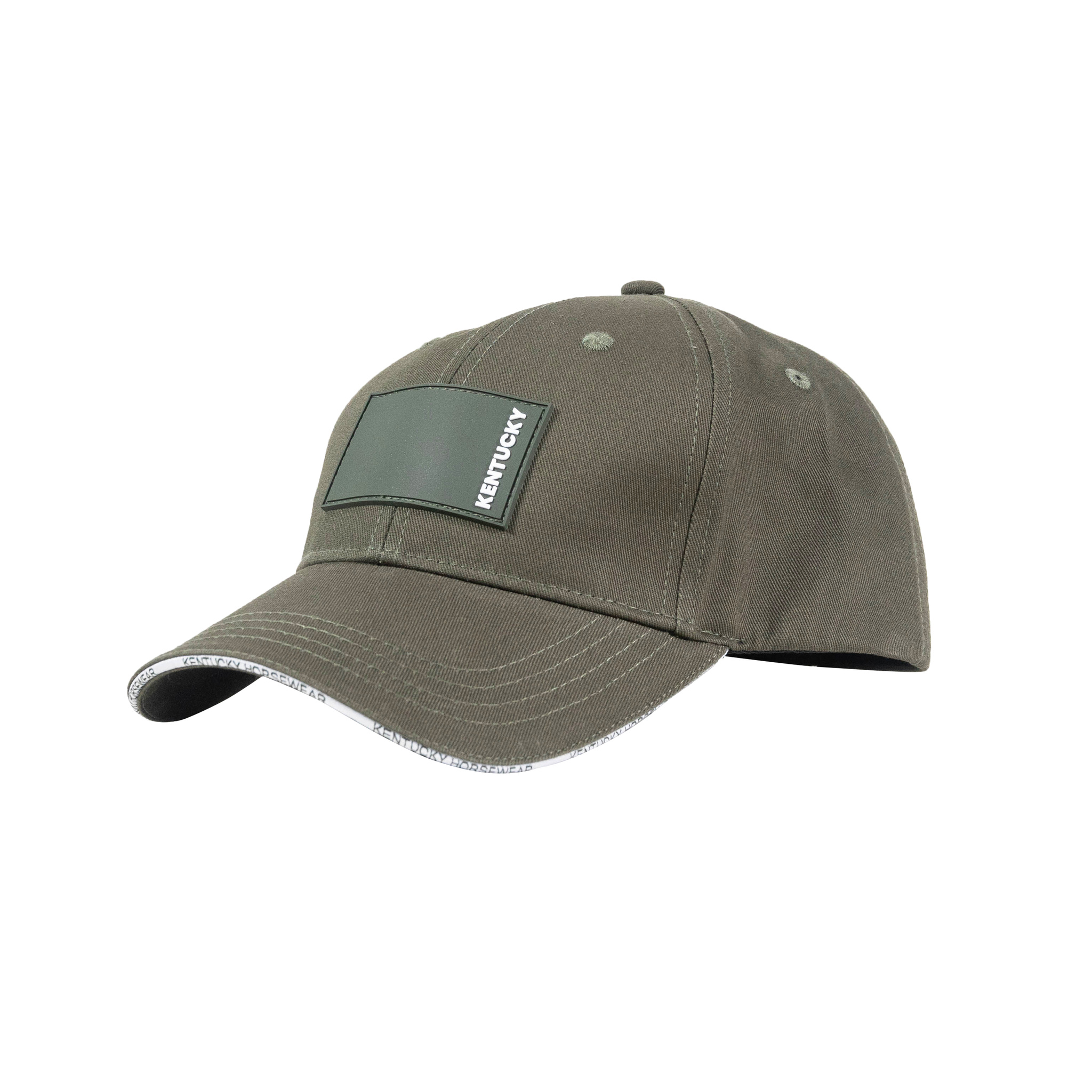 Kentucky Rubber Logo Baseball Cap - Image 3