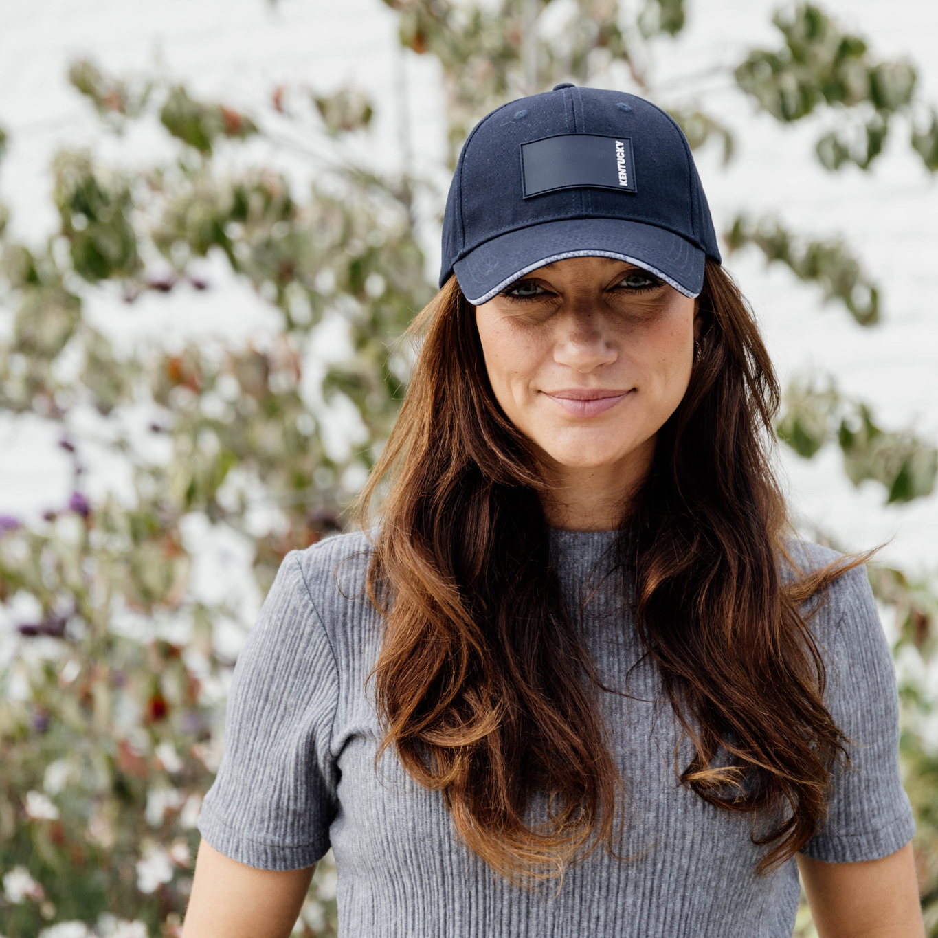 Kentucky Rubber Logo Baseball Cap - Image 2