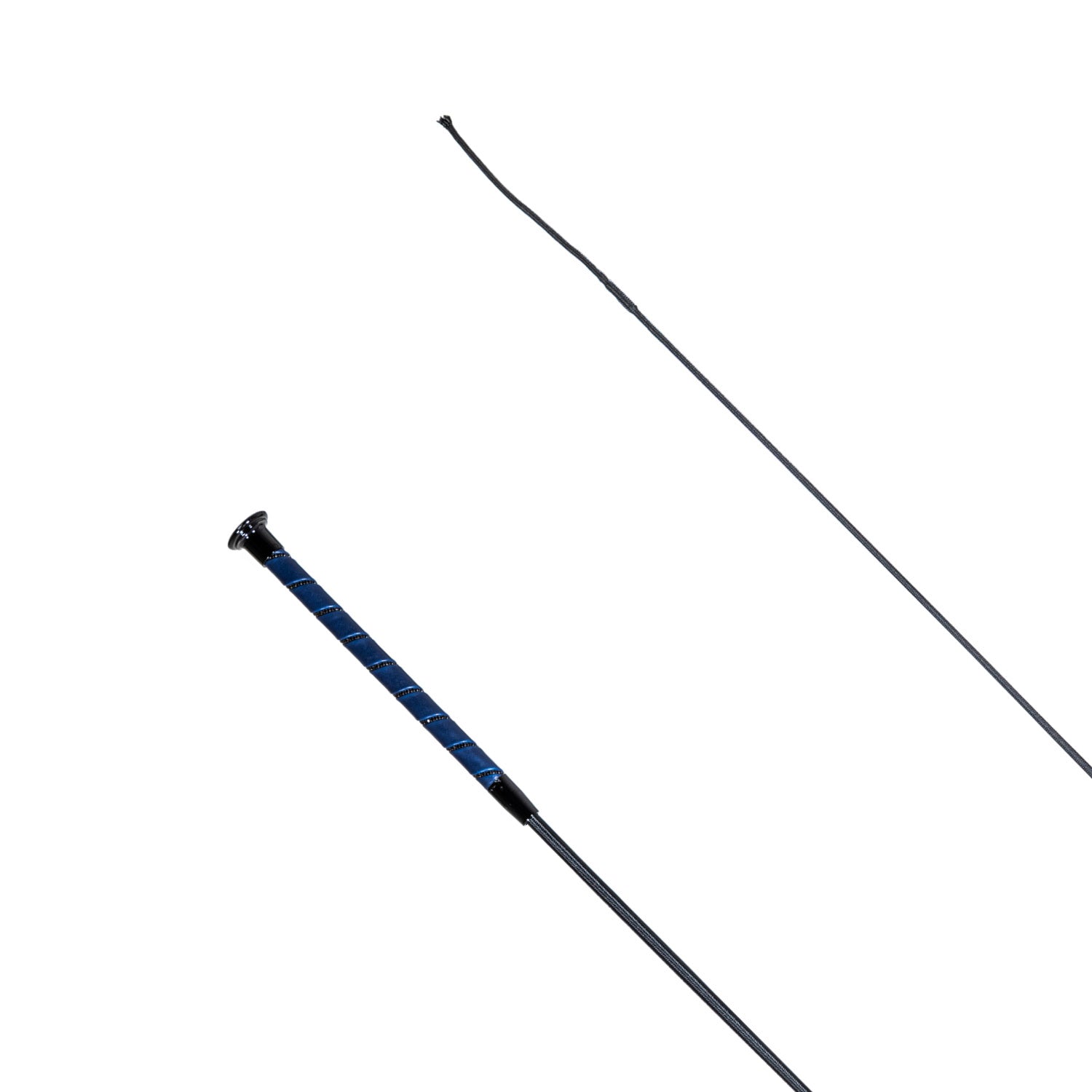 CD Diamonte Spiral Handle Dressage Whip - 110cm - Image 2