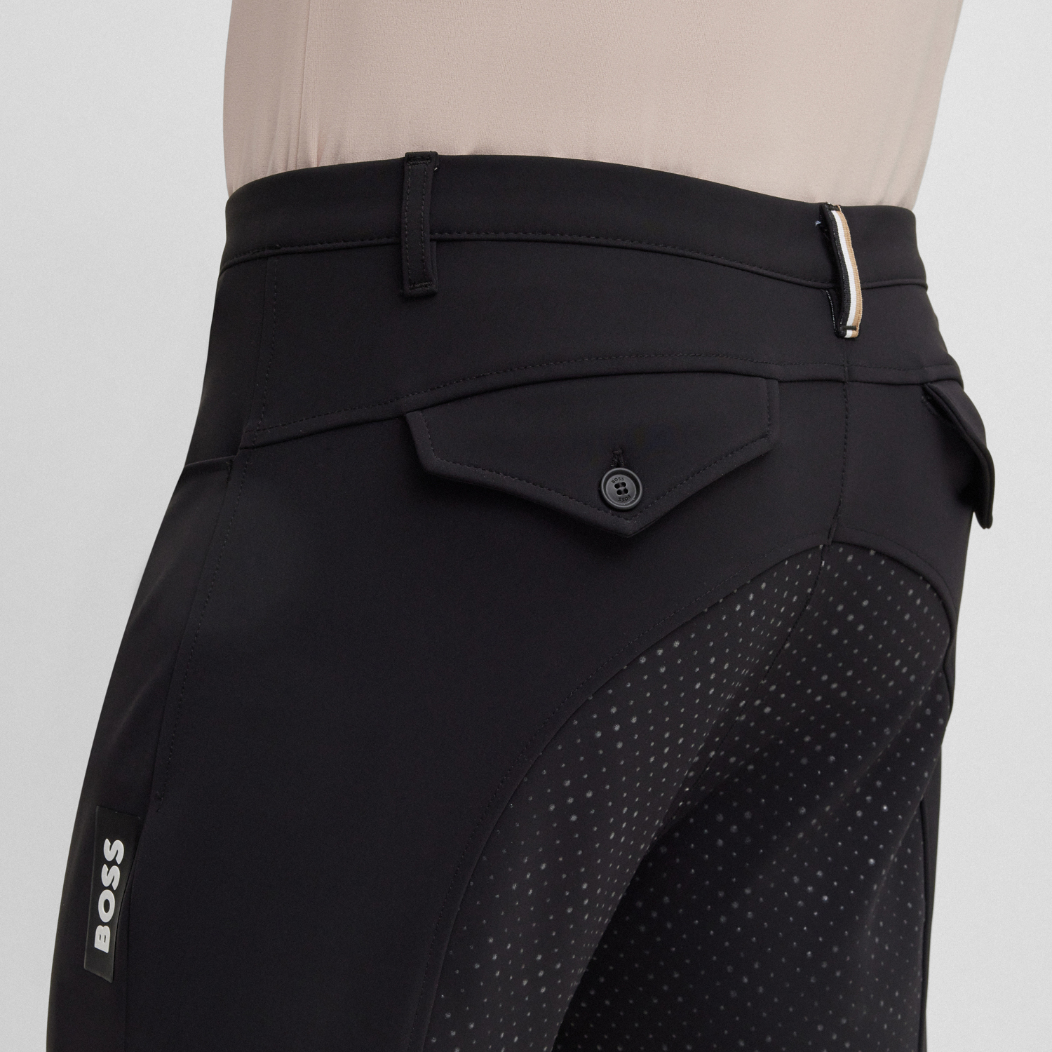BOSS Equestrian Mens Full Grip Breeches Jim - Image 4