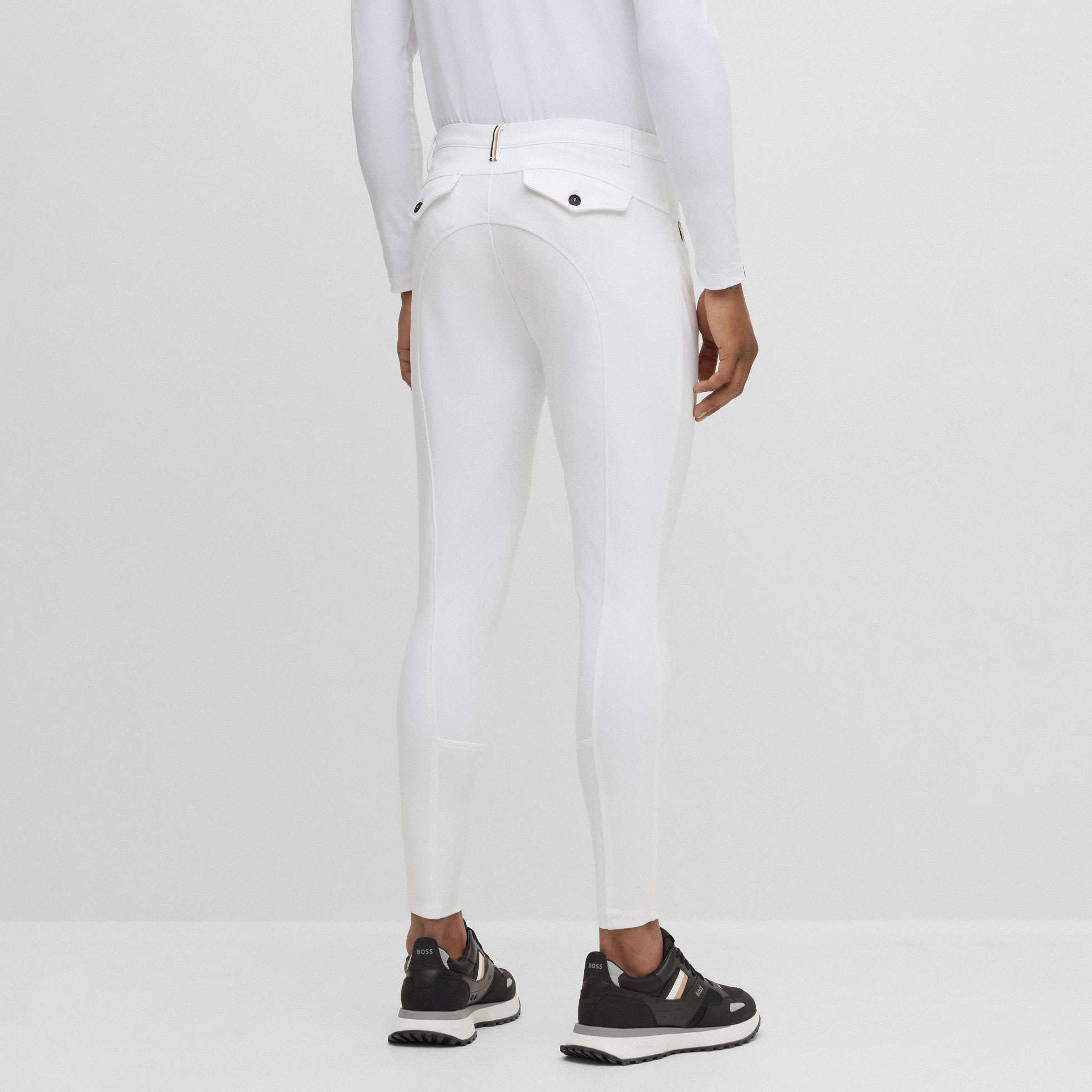 BOSS Equestrian Mens Full Grip Breeches Jim - Image 9