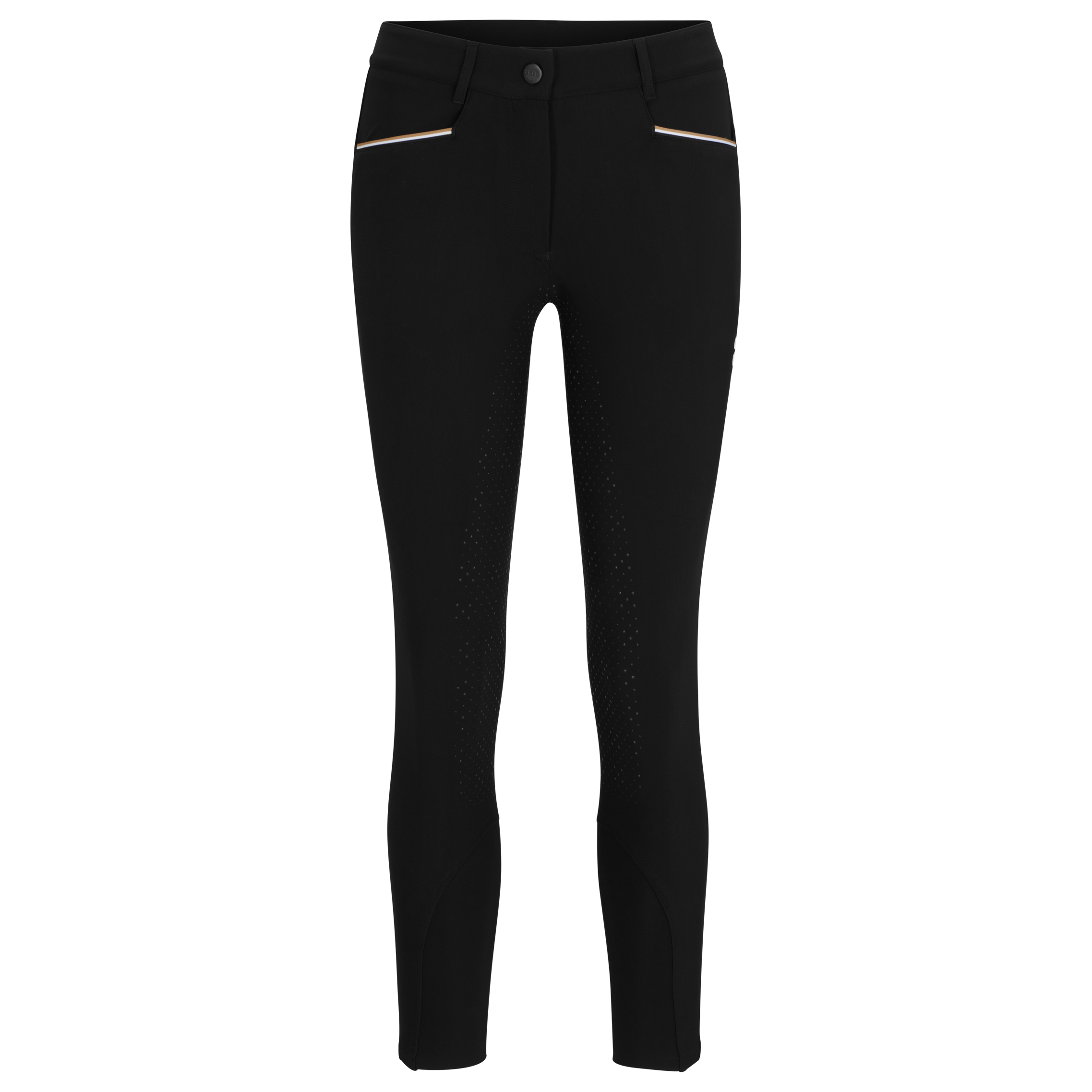 BOSS Equestrian Full Grip Breeches Heather - Image 13