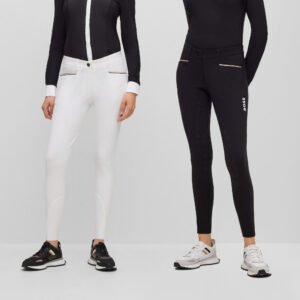 BOSS Equestrian Full Grip Breeches Heather