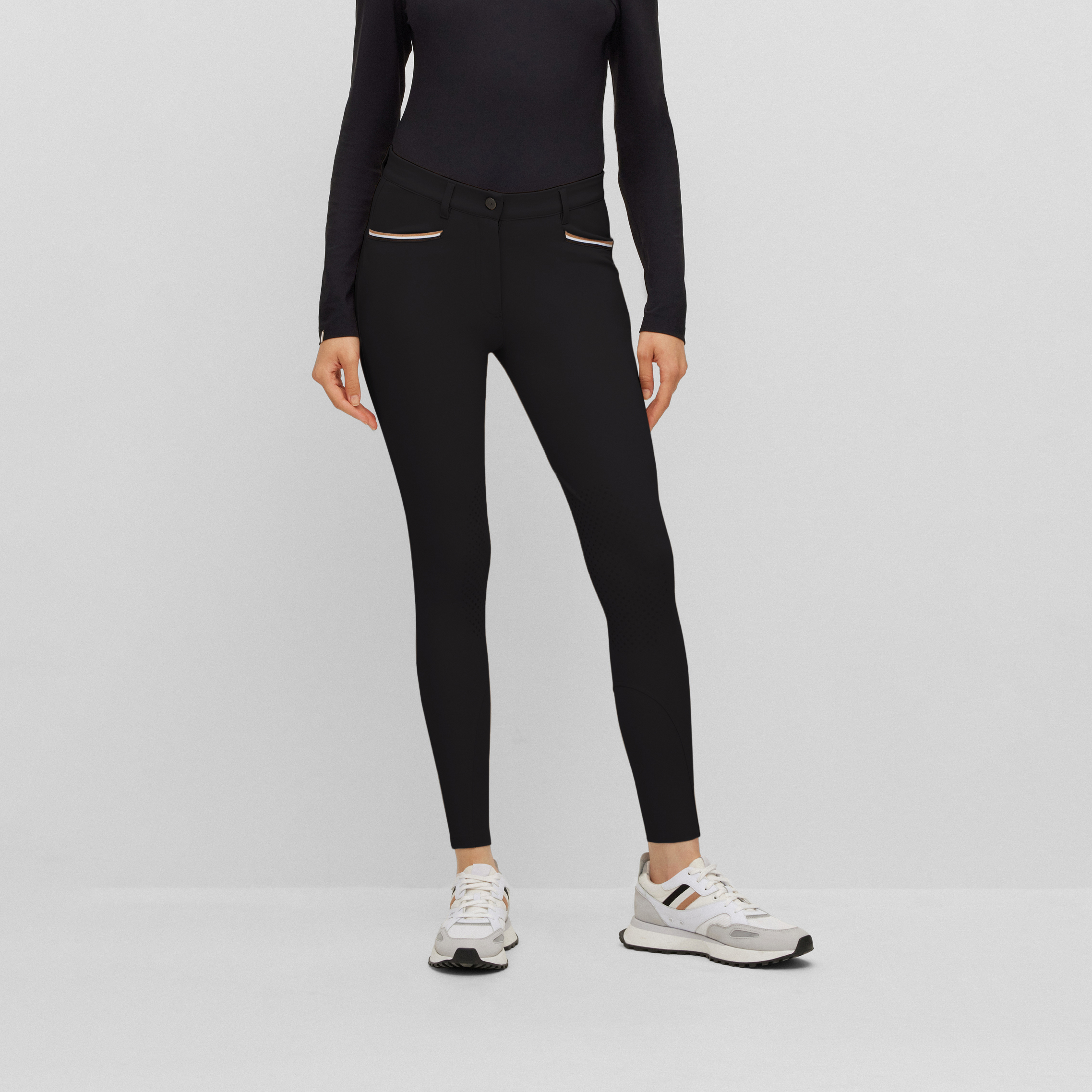 BOSS Equestrian Knee Grip Breeches Hazel - Image 3