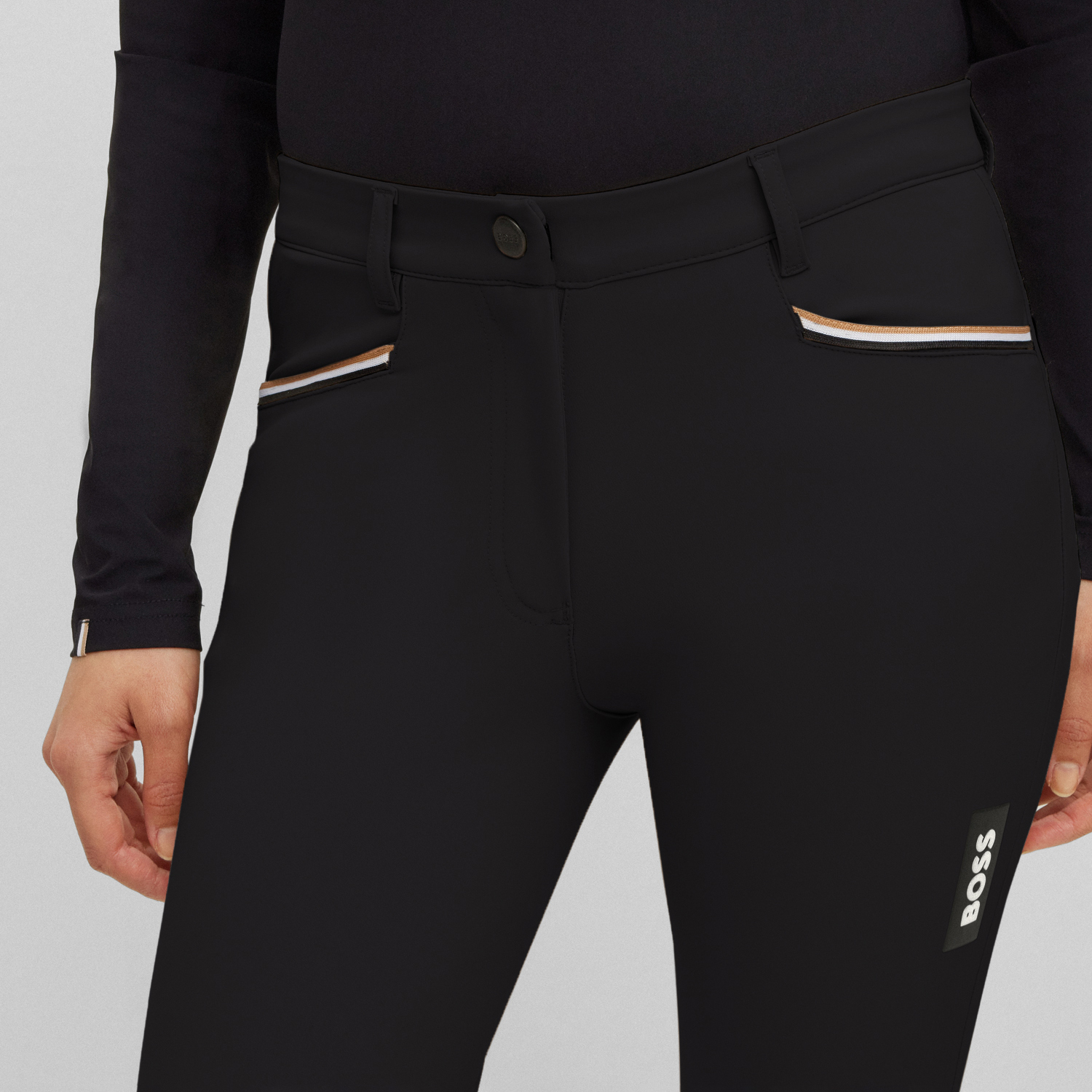 BOSS Equestrian Knee Grip Breeches Hazel - Image 5