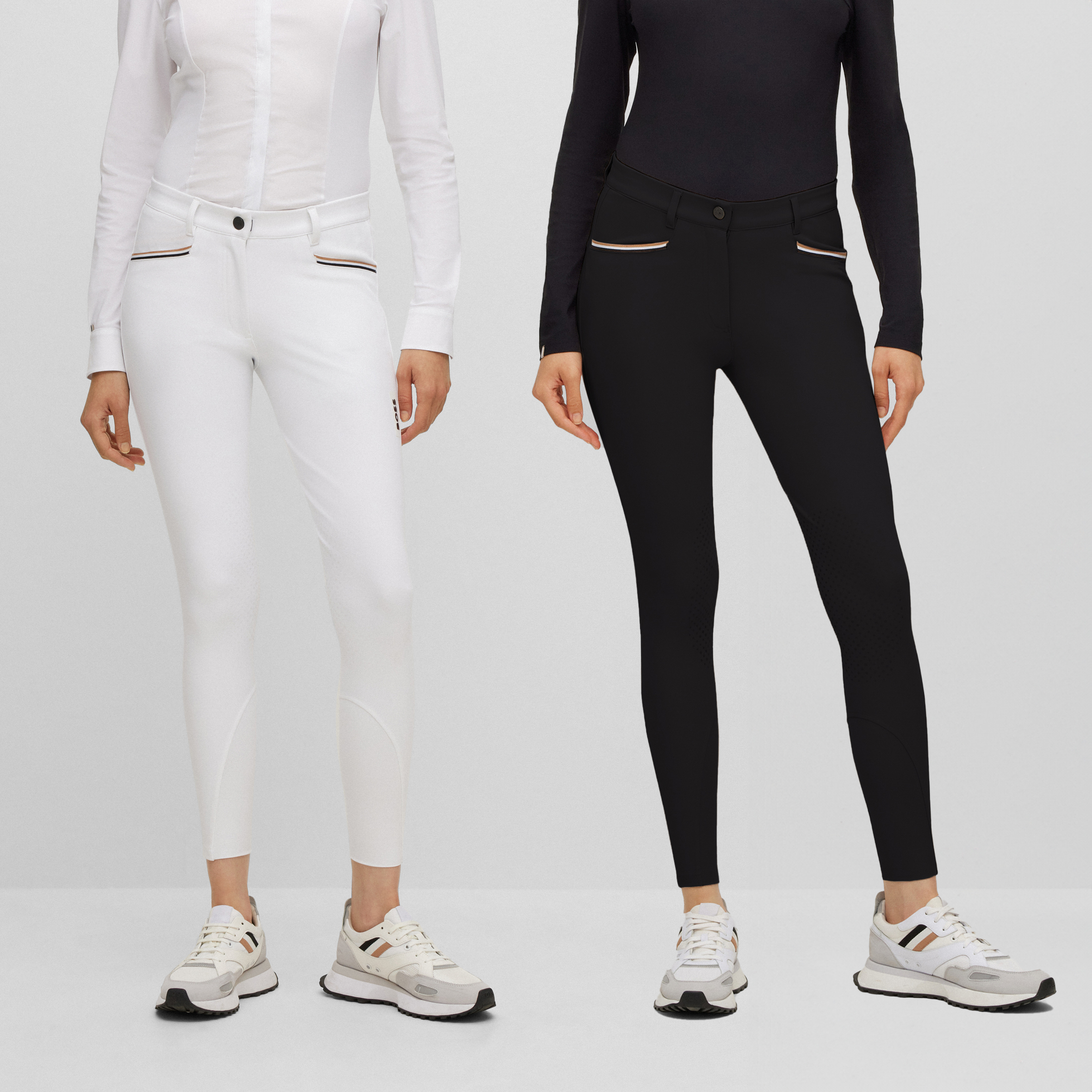 BOSS Equestrian Knee Grip Breeches Hazel