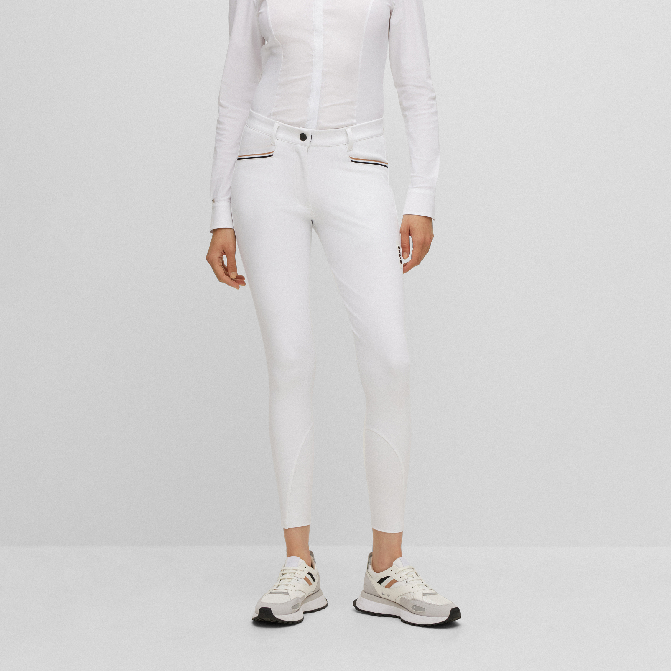 BOSS Equestrian Knee Grip Breeches Hazel - Image 9
