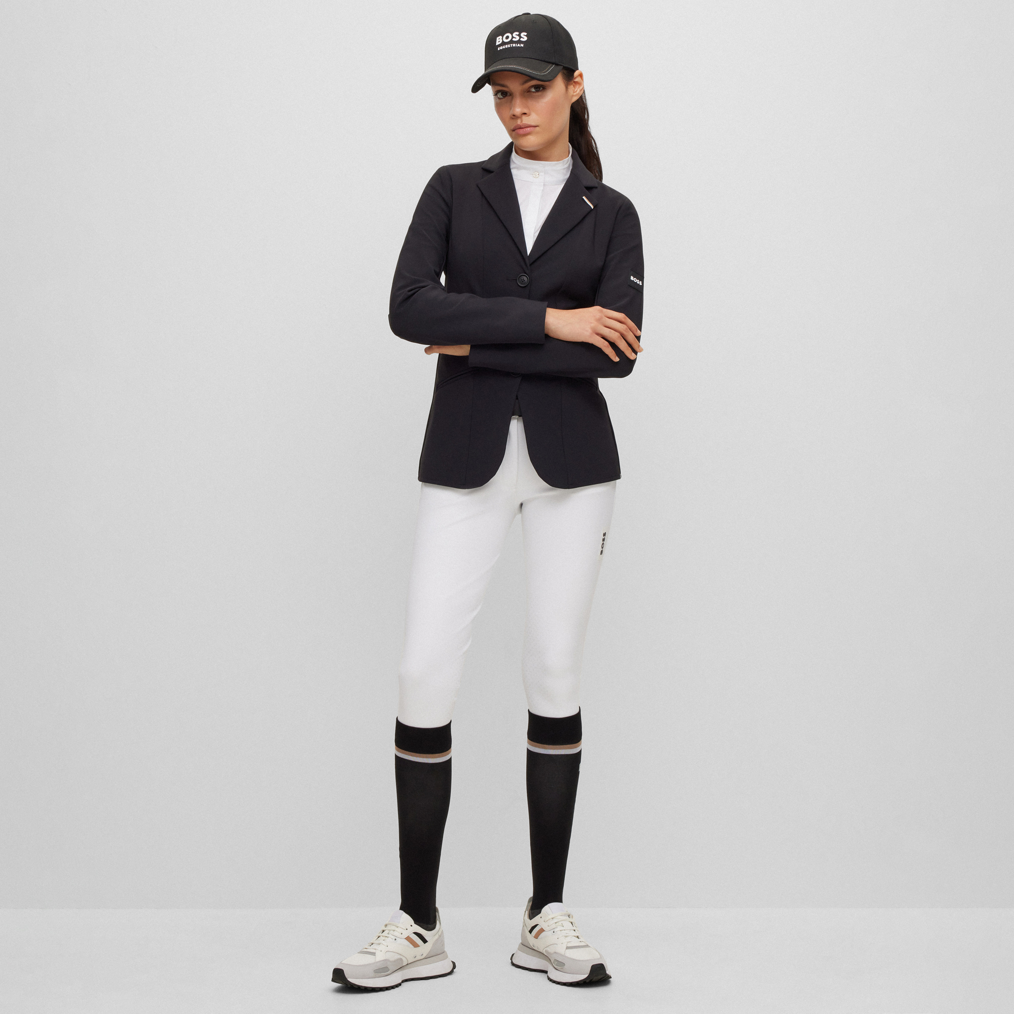 BOSS Equestrian Knee Grip Breeches Hazel - Image 8