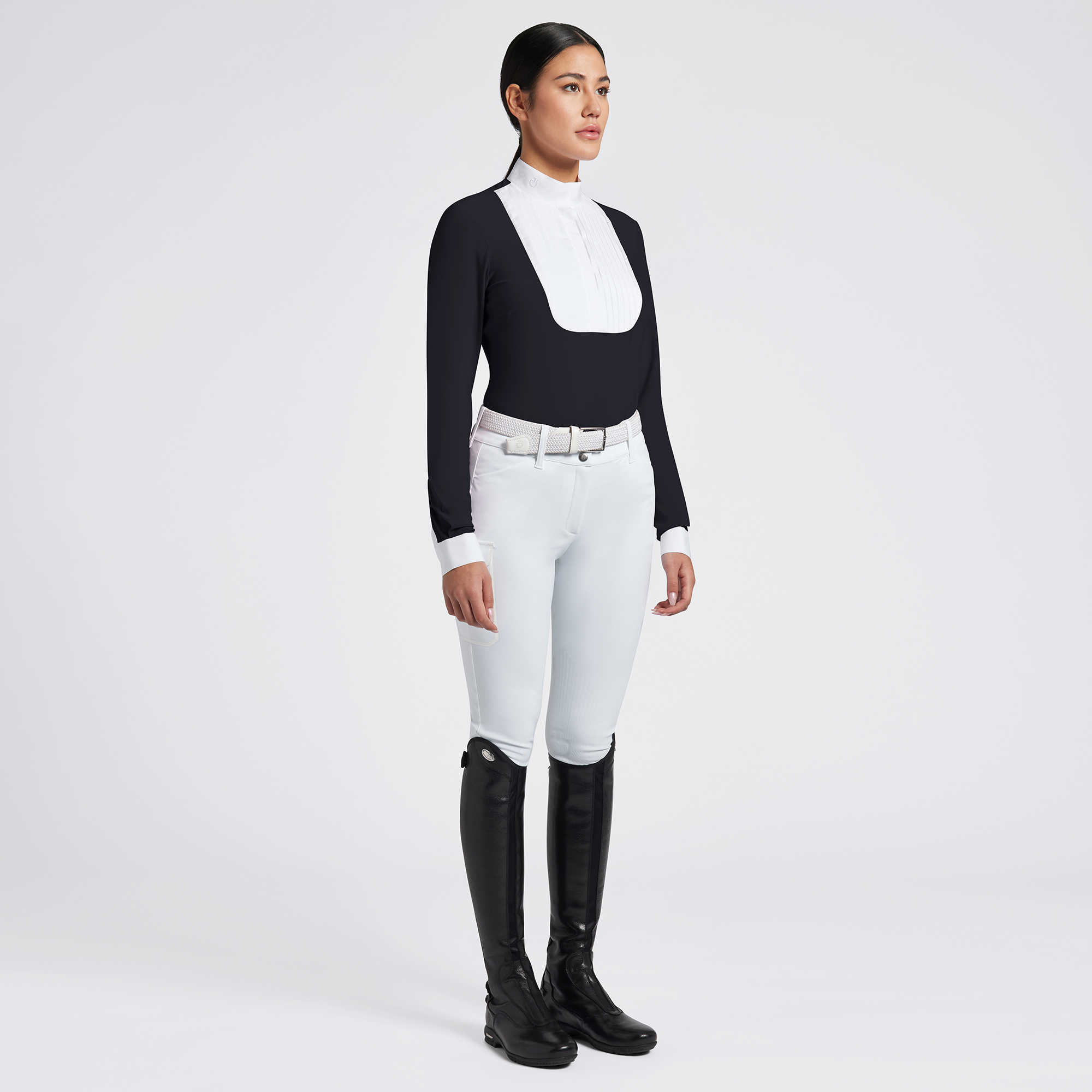 CT Pleated Bib Jersey Long Sleeved Competition Shirt - Image 2