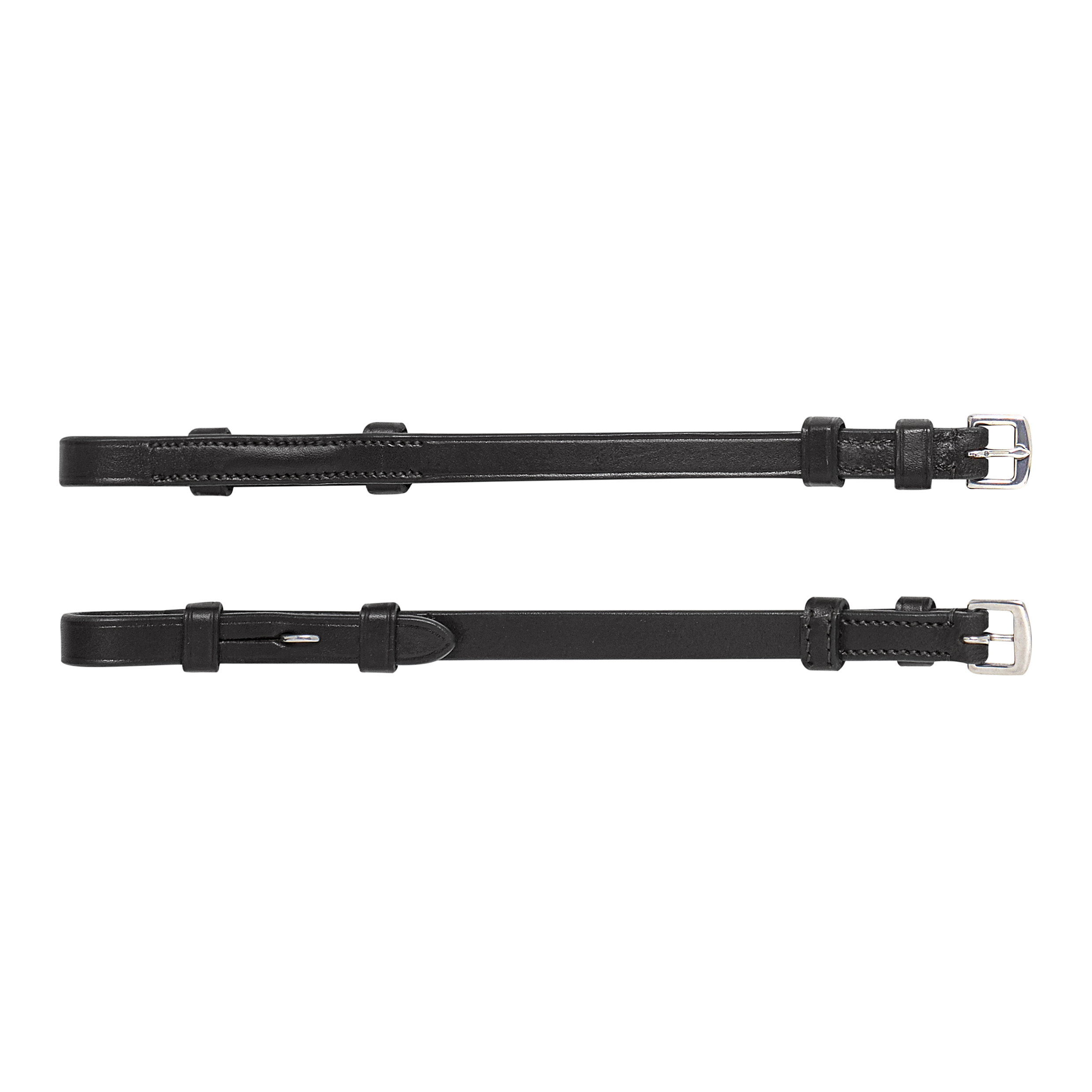 Equiline Set of 2 Flat Cheek Pieces - Image 2