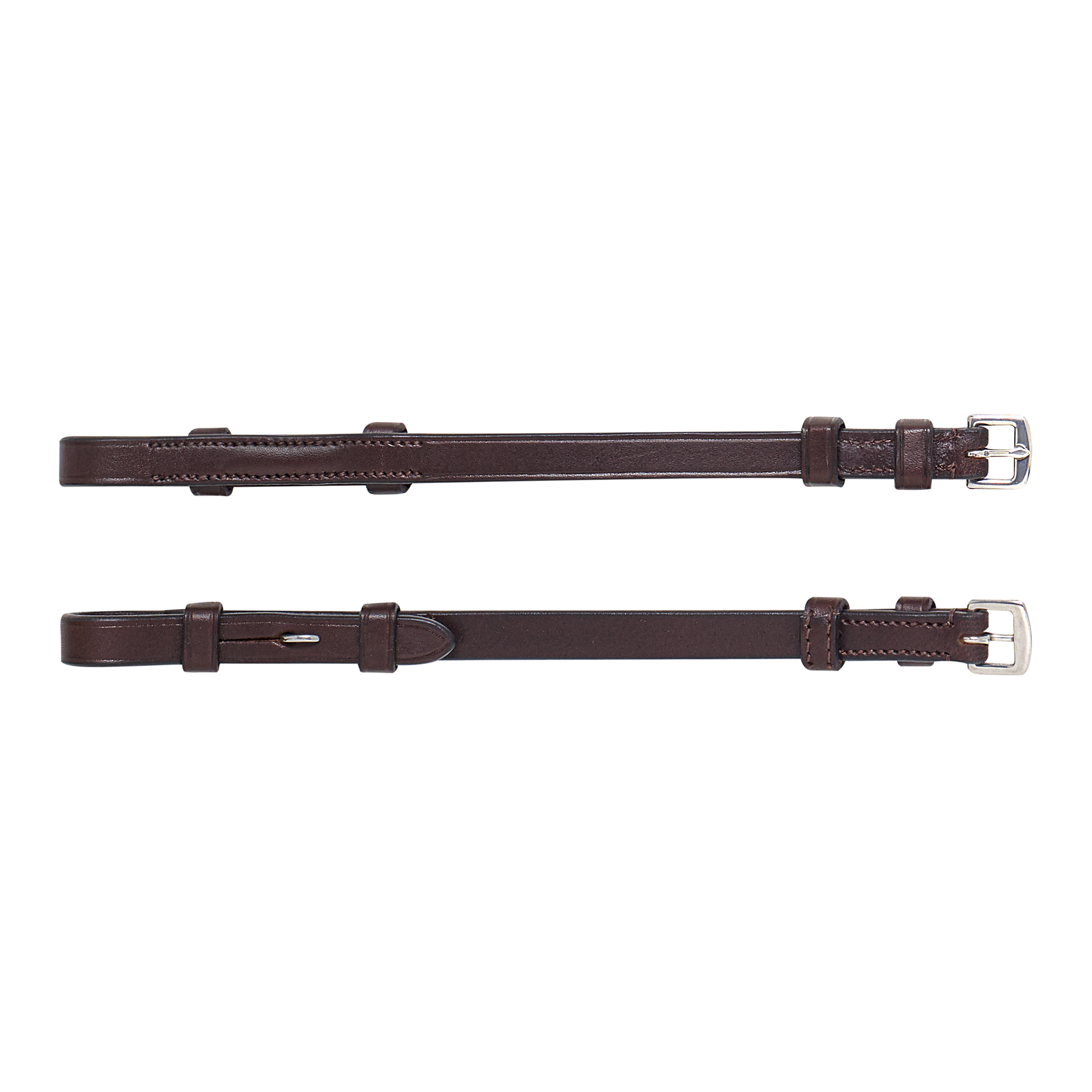 Equiline Set of 2 Flat Cheek Pieces - Image 3