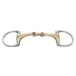 Sprenger Dynamic RS D-Ring Eggbutt Double Jointed Bit - 14mm