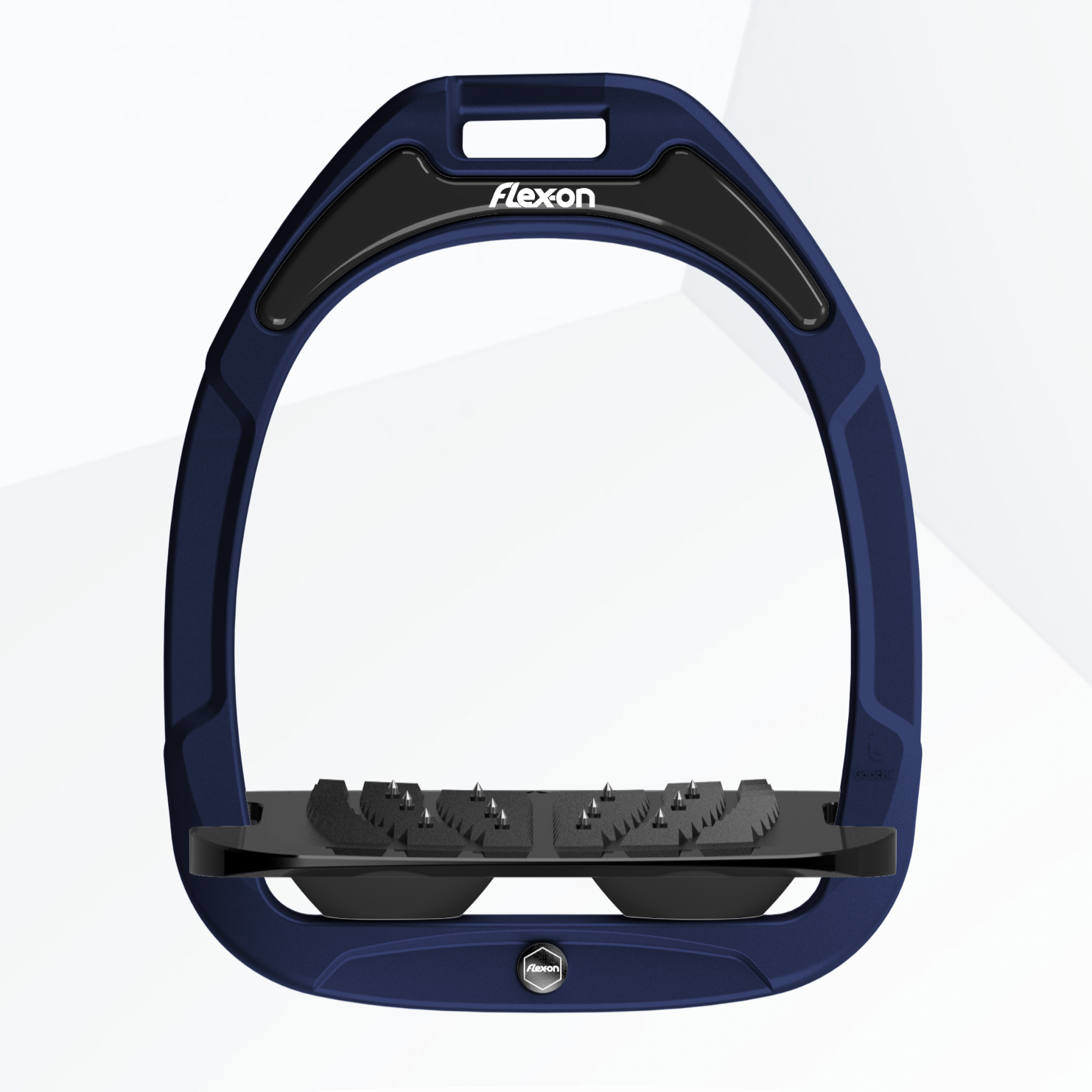 Flex-On Green Composite Stirrups - Inclined Ultra Grip Footbed - Image 3