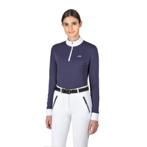 Equiline Womens Long Sleeve Competition Shirt Casec
