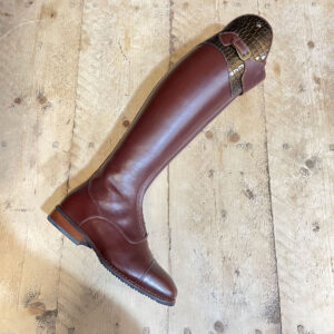 De Niro S5601/D Brown Polo Boots - G11 Cocco Bronzo Top