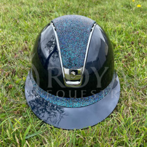 Samshield 2.0 Miss Shield Glossy Helmet - Ultra Fine Rocks Bermuda Blue