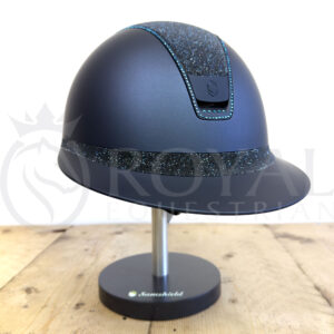 Miss Shield 2.0 Shadowmatt Helmet - Crystal Fabric Summer Nights - Matte 300 Swarovski Trim