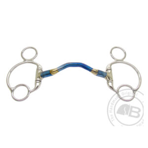 Bombers Eggbutt 2.5 Ring Happy Tongue Bit