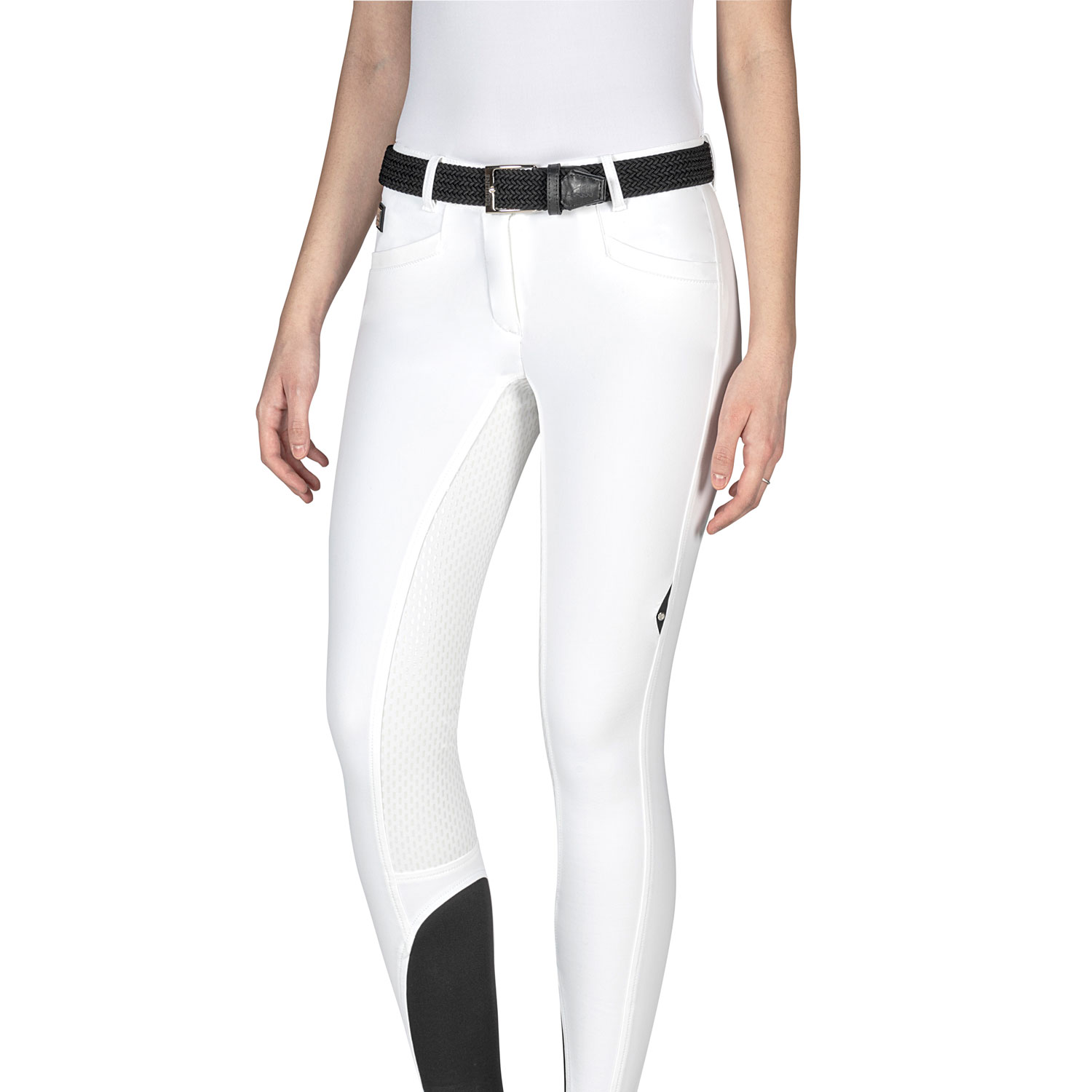 Equiline Womens Full Grip Breeches Cedar - Image 3