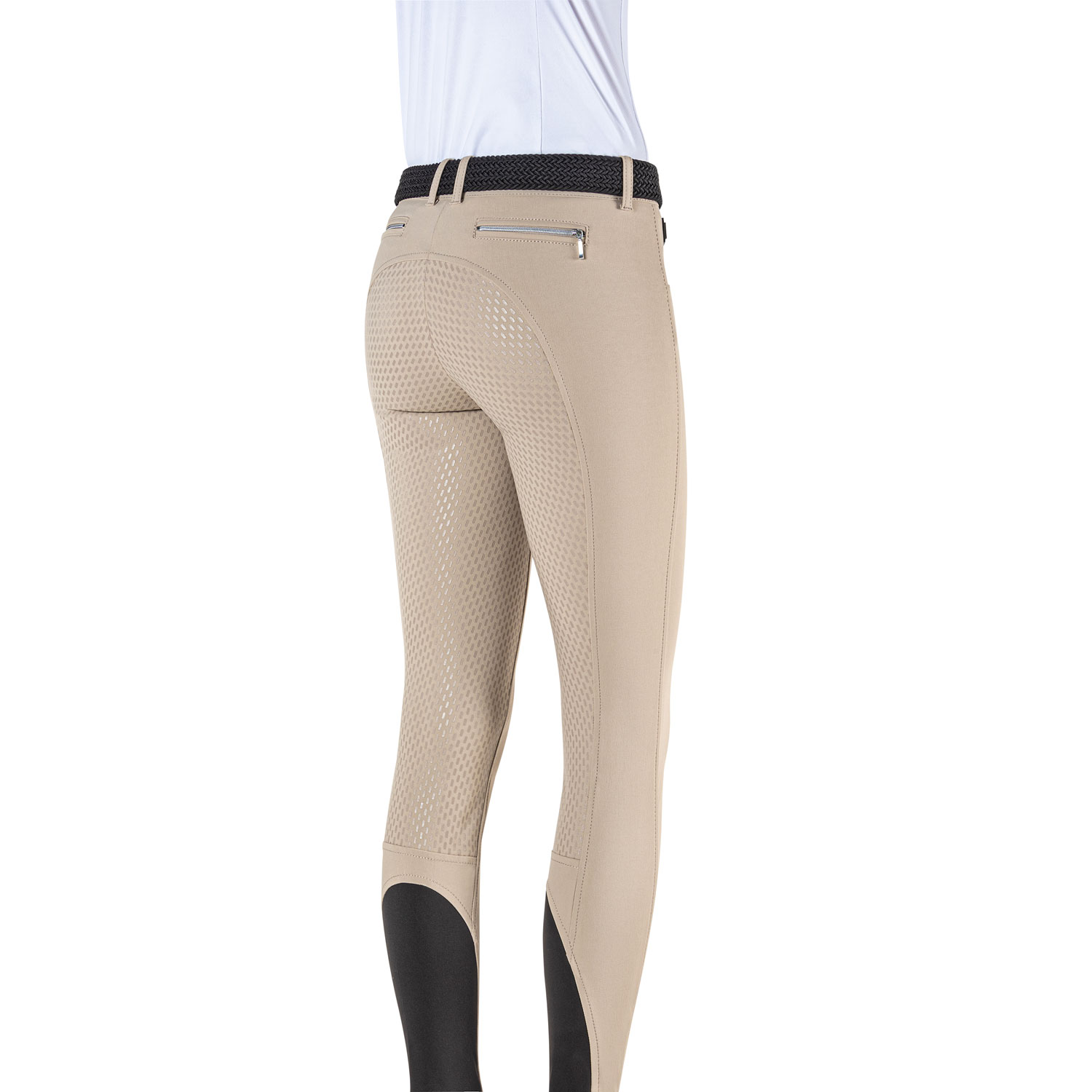 Equiline Womens Full Grip Breeches Cedar - Image 5