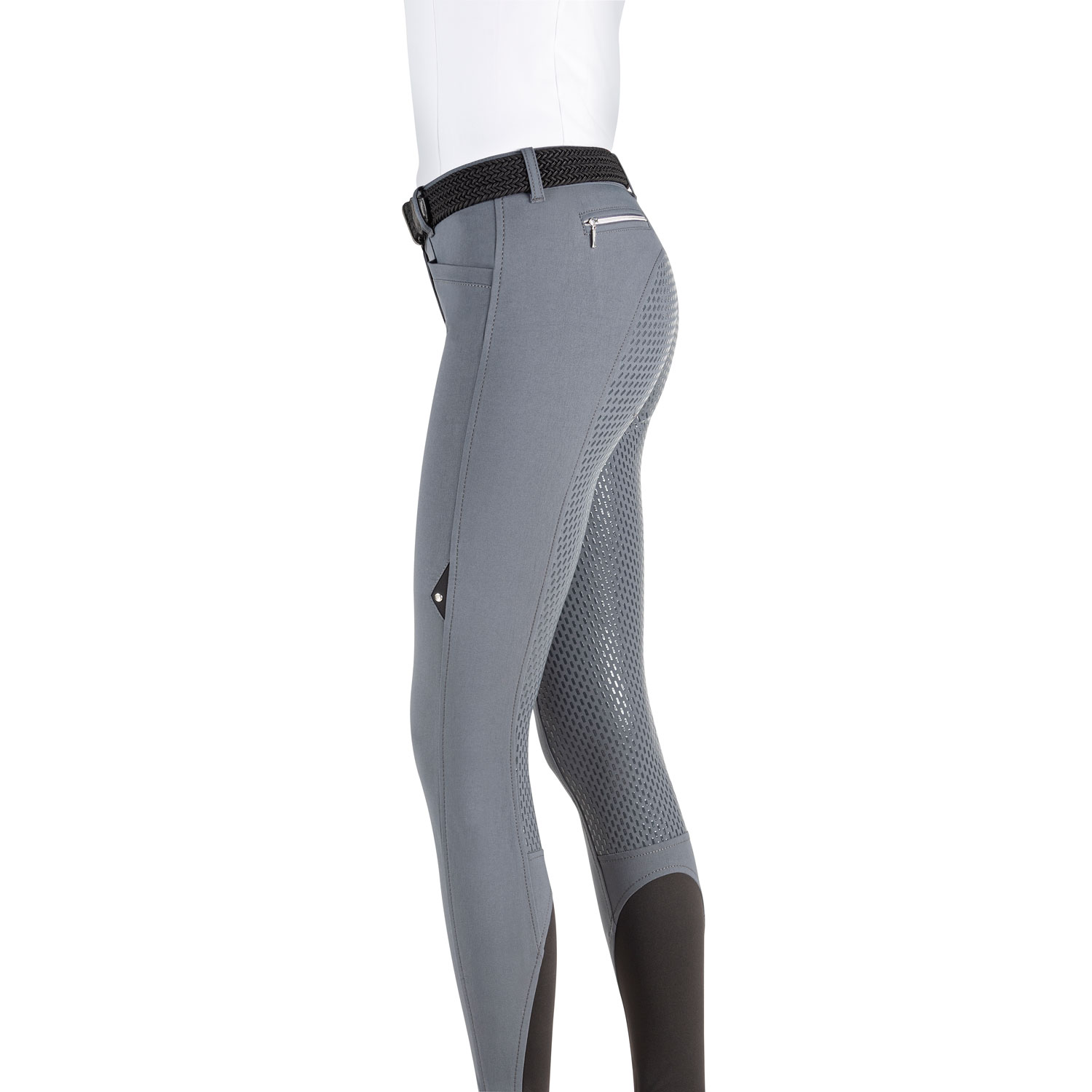Equiline Womens Full Grip Breeches Cedar - Image 11