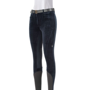 Equiline Womens Knee Grip Velvet Breeches Edinaek - IT40/UK8
