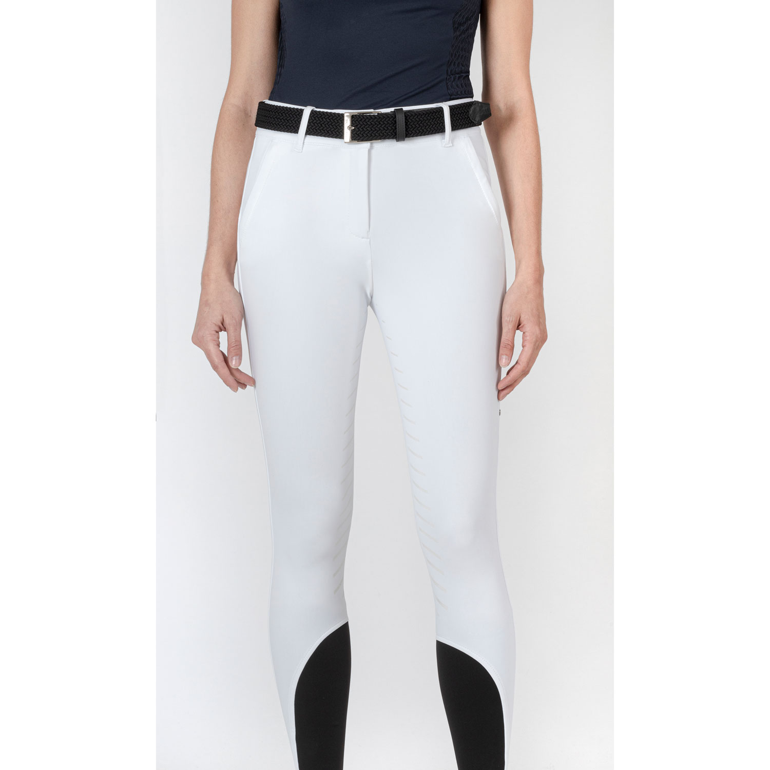 Equiline Womens High Waist Full Grip Winter Breeches Catrifh - IT46/UK14 - Image 4