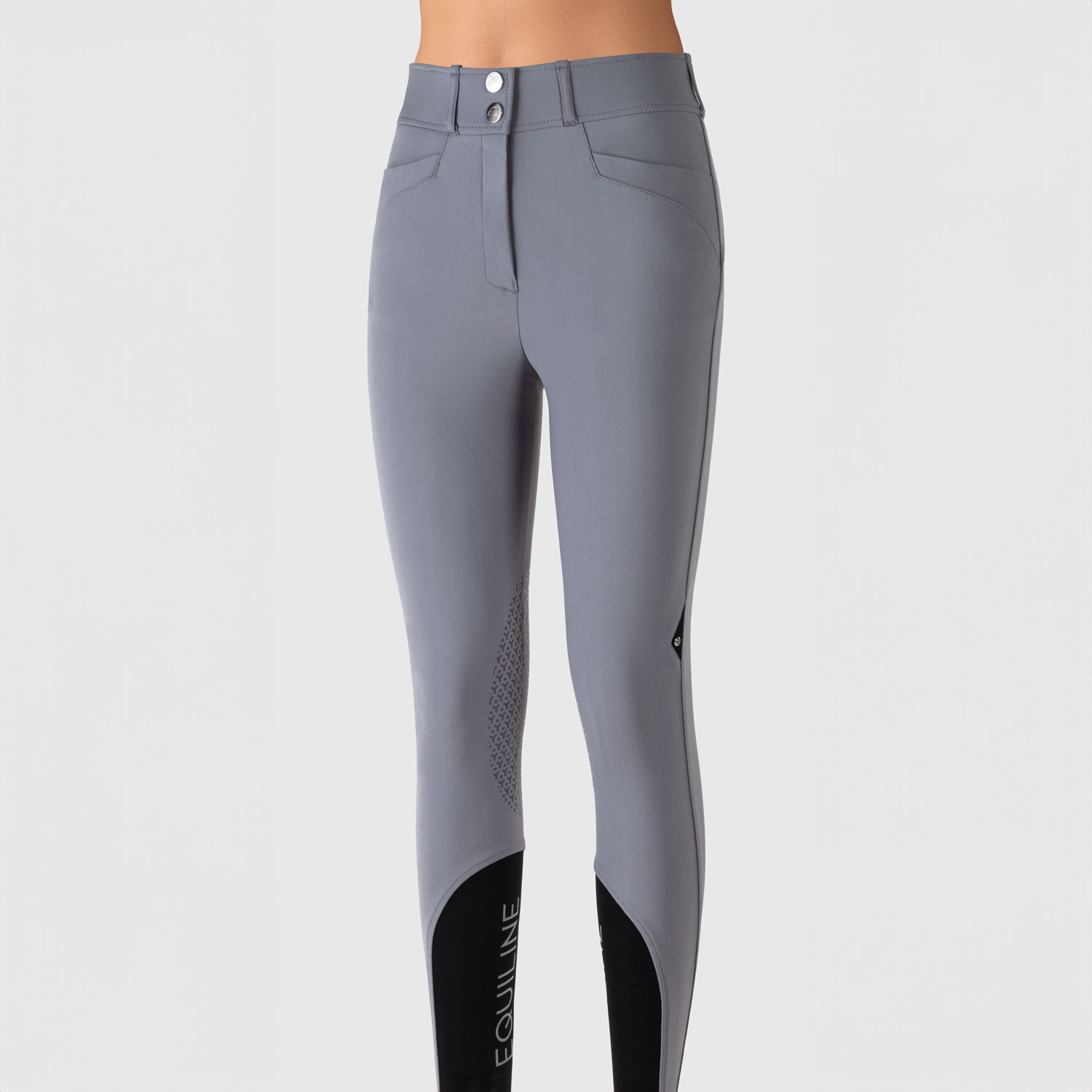 Equiline Womens High Waist Knee Grip Breeches Edrikh - IT46/UK14 - Image 7
