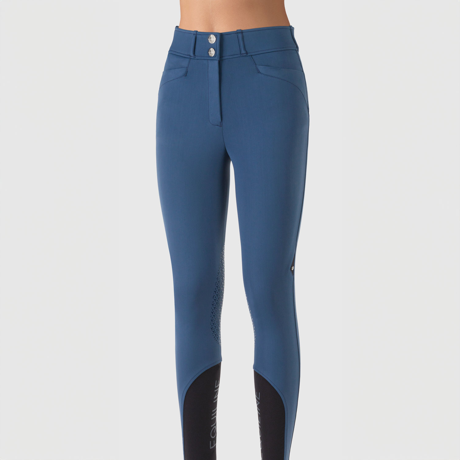 Equiline Womens High Waist Knee Grip Breeches Edrikh - IT46/UK14 - Image 3