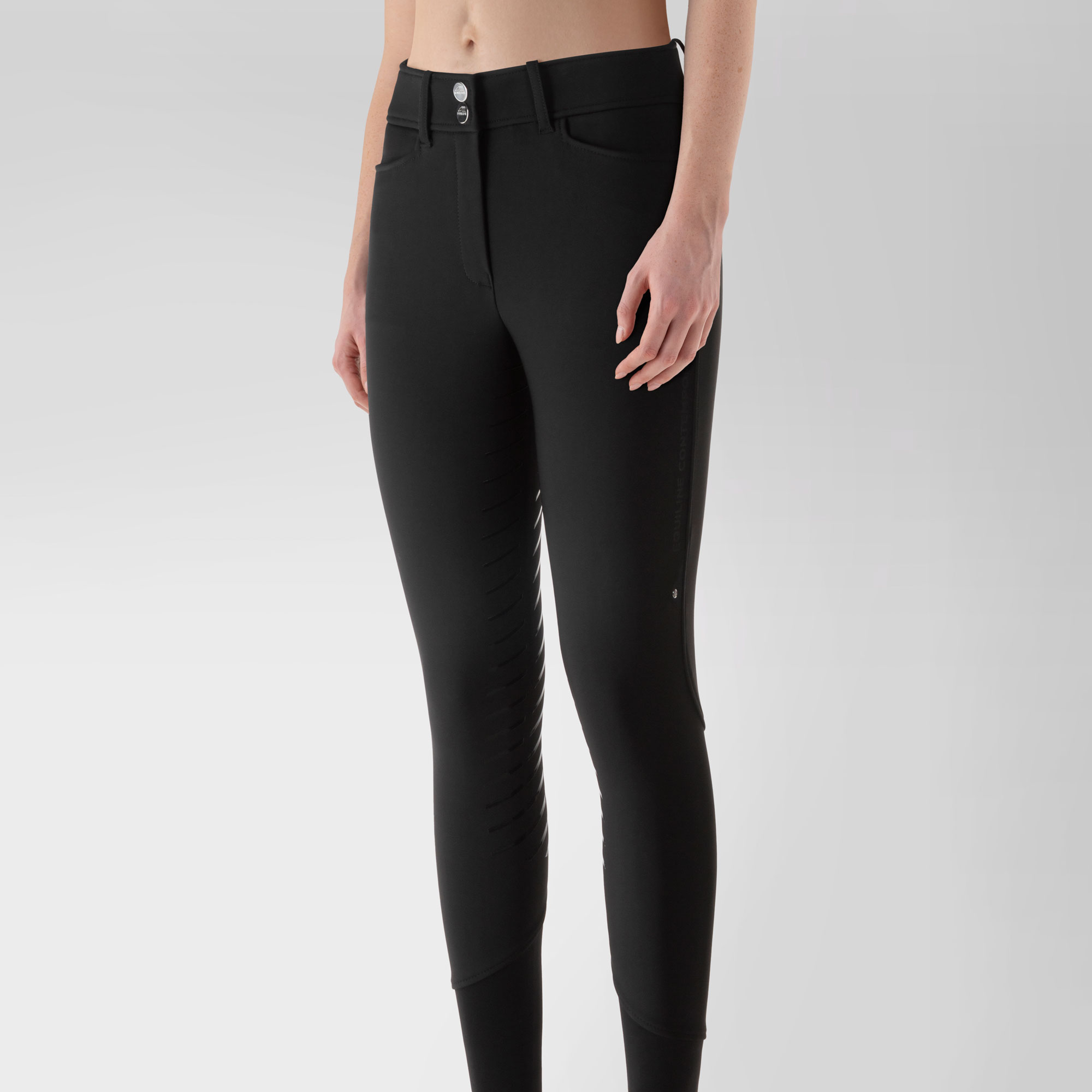 Equiline Womens High Waist Full Grip Winter Breeches CoriaFH - IT46/UK14 - Image 4