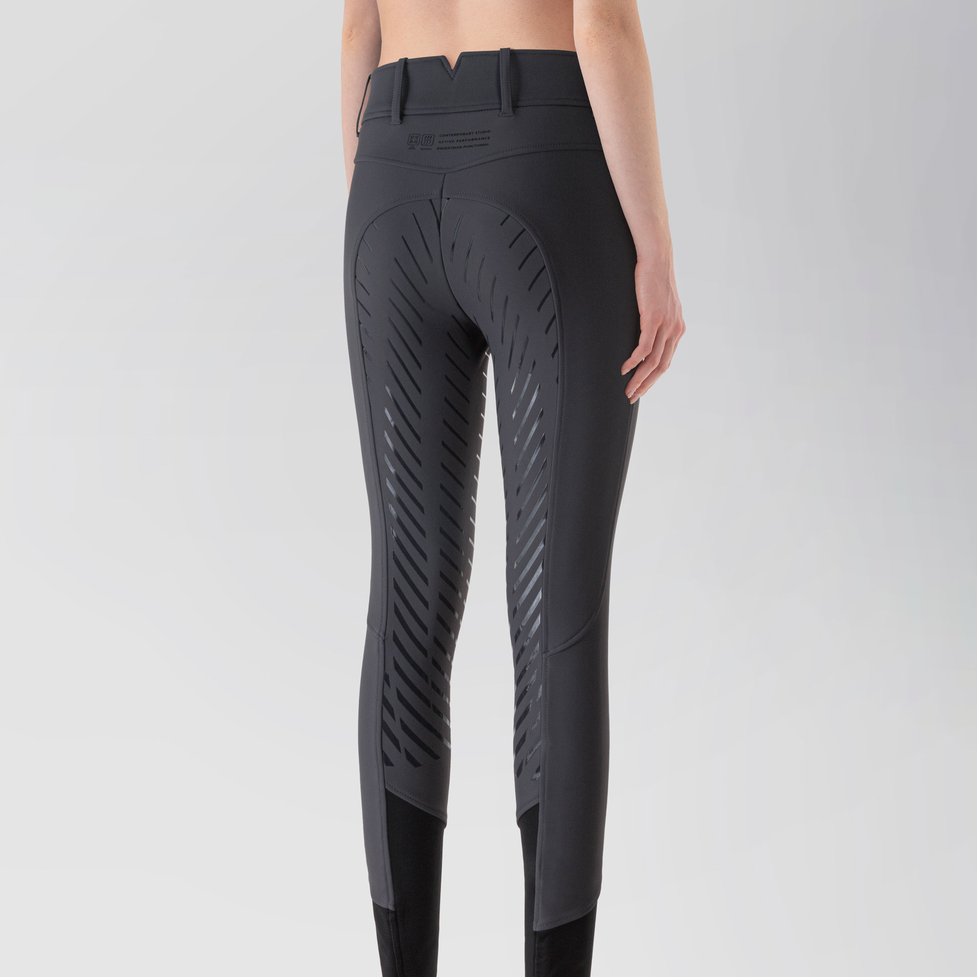 Equiline Womens High Waist Full Grip Winter Breeches CoriaFH - IT46/UK14 - Image 3