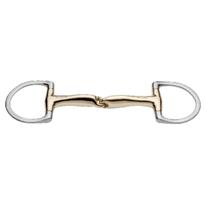 Sprenger Sensogan Novocontact D-Ring Eggbutt bit - 16 mm Single Jointed