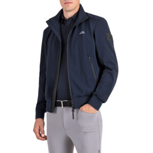 Equiline Mens Micro Perforated Bomber Jacket Cussiec - X Large