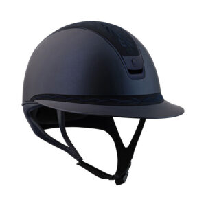 Samshield 2.0 Miss Shield Shadowmatt Helmet - Flower Embroidery - Matte Trim & Blazon