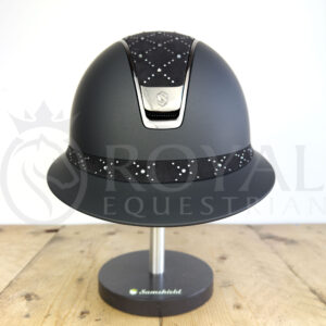 Samshield 2.0 Miss Shield Shadowmatt Helmet - Lozenge Swarovski