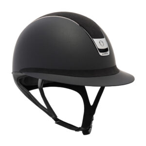 Samshield 2.0 Miss Shield Shadowmatt Helmet - Alcantara - 5 Swarovski