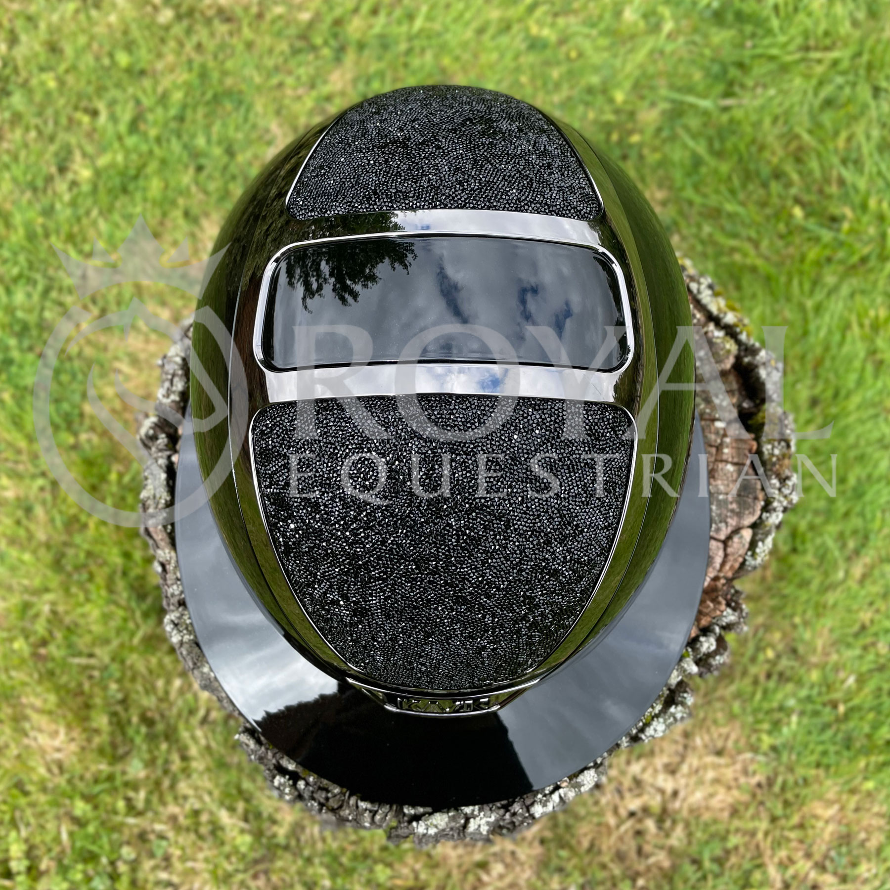 KASK Star Lady Pure Shine Helmet - Swarovski Midnight - Image 3