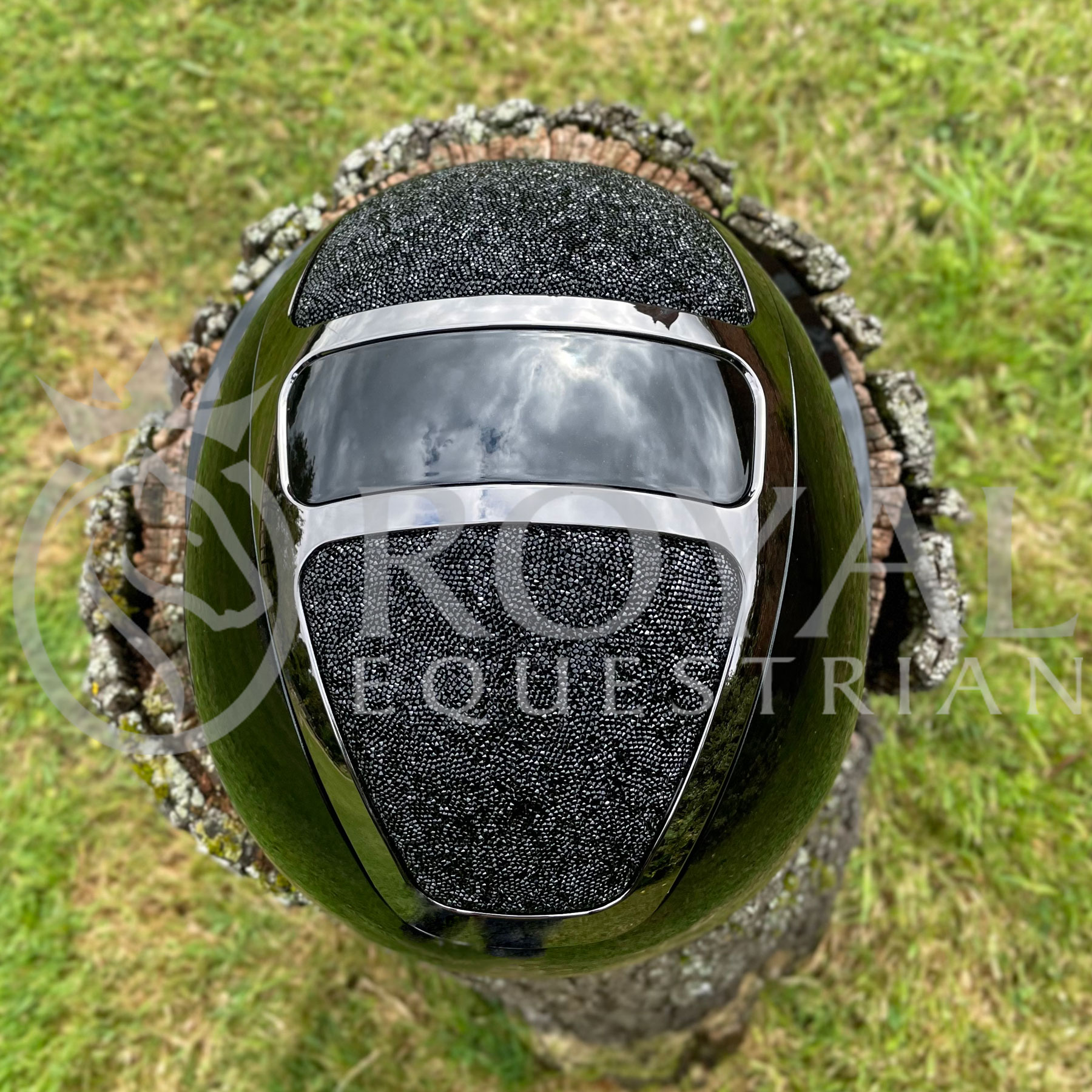 KASK Star Lady Pure Shine Helmet - Swarovski Midnight - Image 2