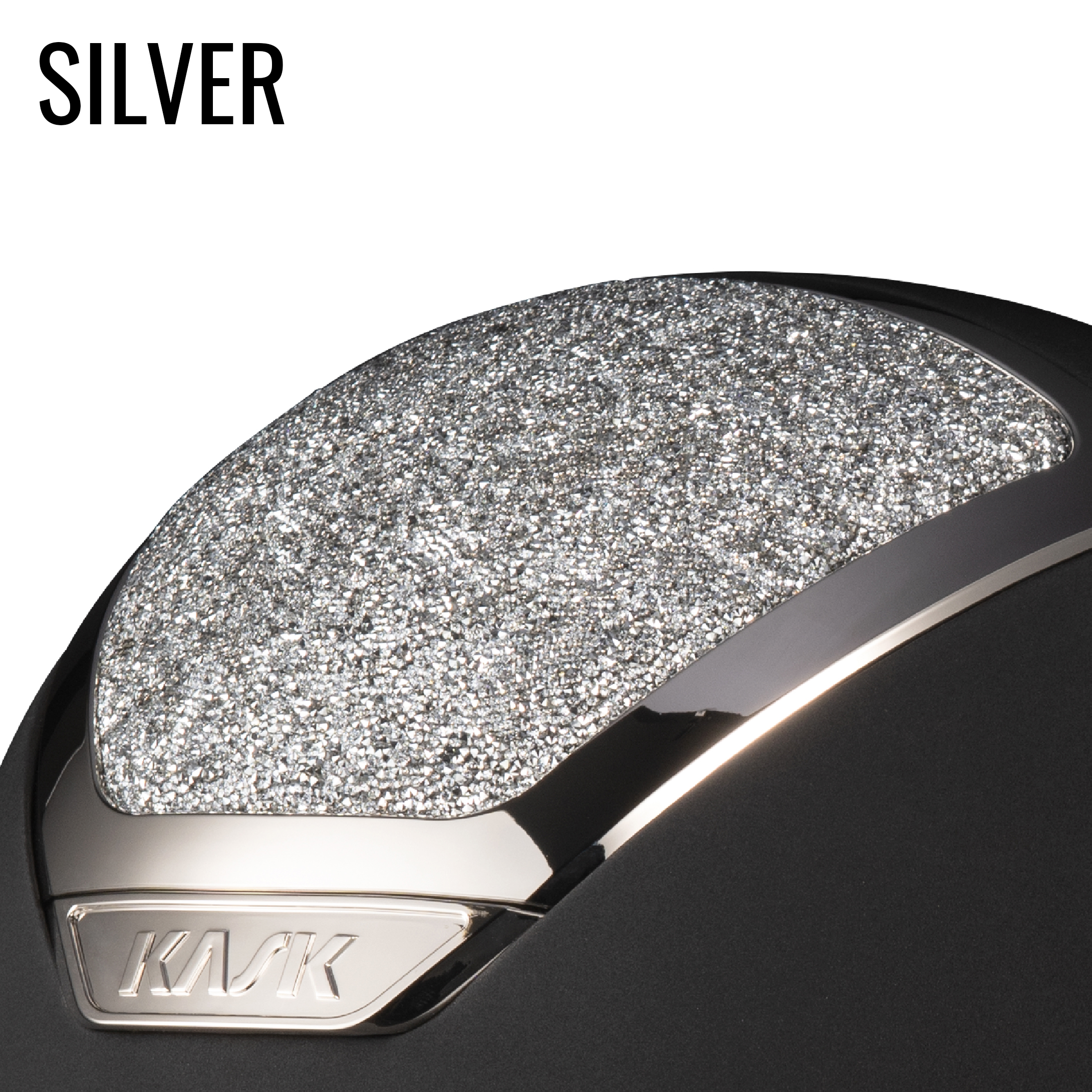KASK Star Lady Pure Shine Helmet - Swarovski Midnight - Image 5