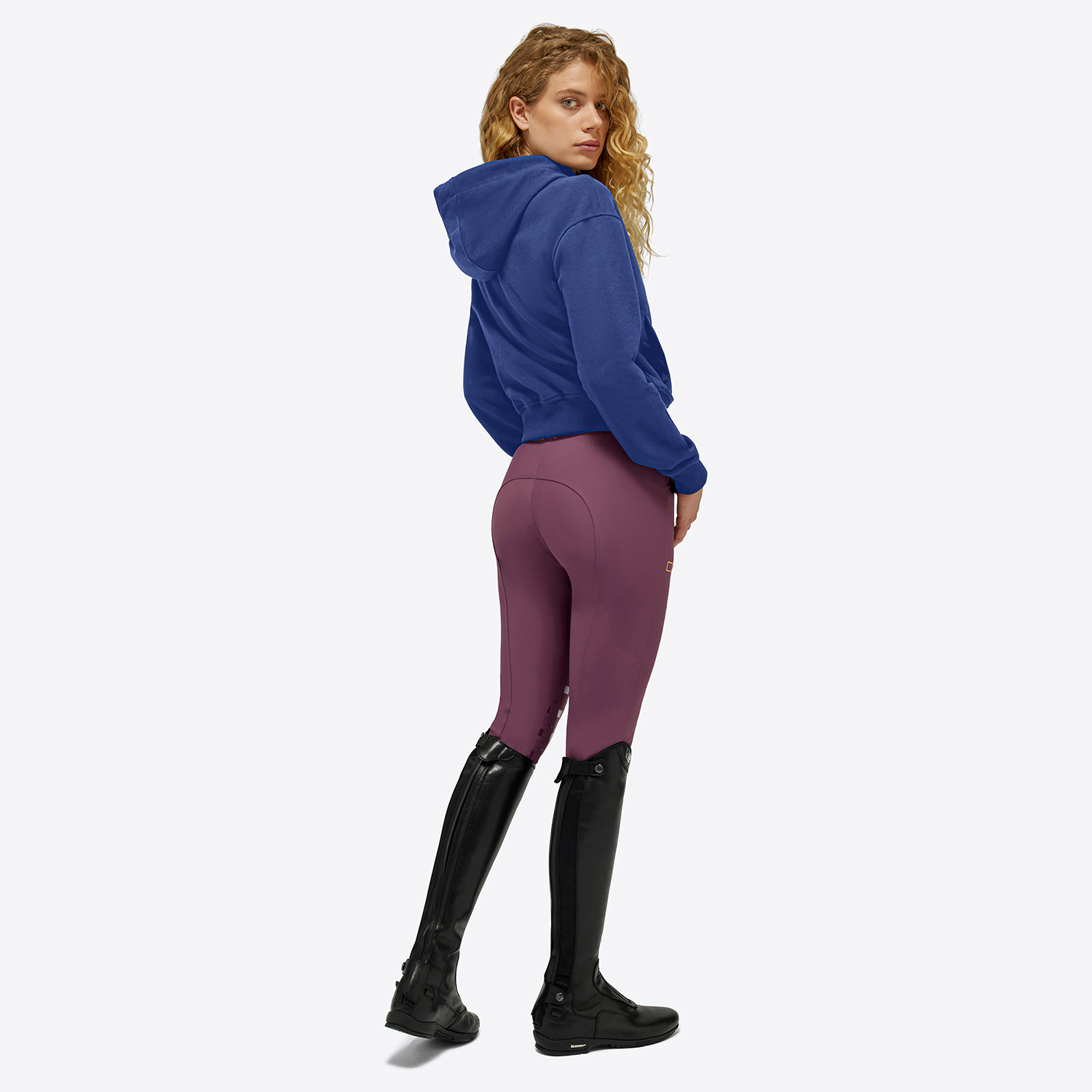 RG Womens Cropped Hooded Sweatshirt - Image 2