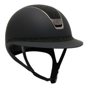 Samshield 2.0 Miss Shield Shadowmatt Helmet - Crystal Fabric Black
