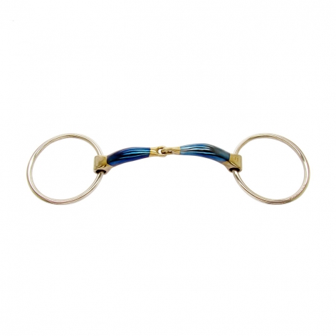 Bombers Loose Ring Snaffle Bit