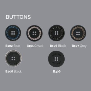 Equiline Button Set for Tailcoats