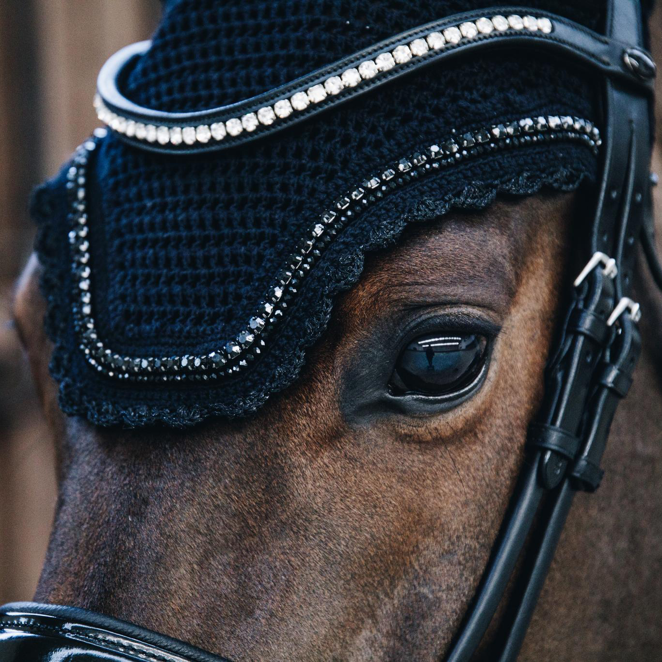 Kentucky Fly Veil Wellington Stone & Pearl Soundless - Image 2